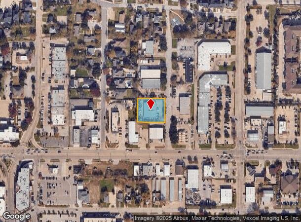 121 Central Ave, Grapevine, TX Parcel Map