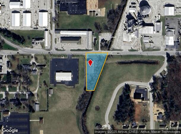  401 15Th St Se, Demotte, IN Parcel Map
