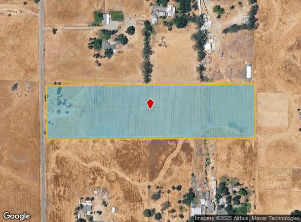8116 Palladay Rd, Elverta, CA Parcel Map