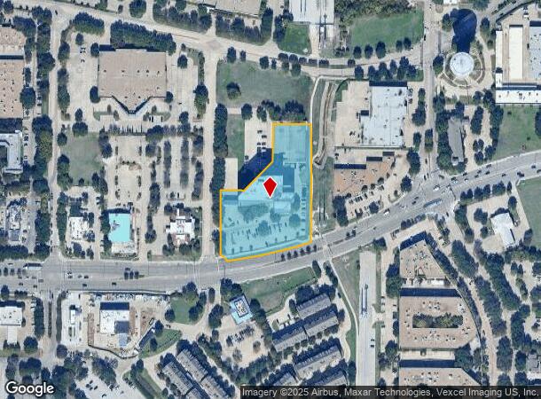 3939 Belt Line Rd, Addison, TX Parcel Map