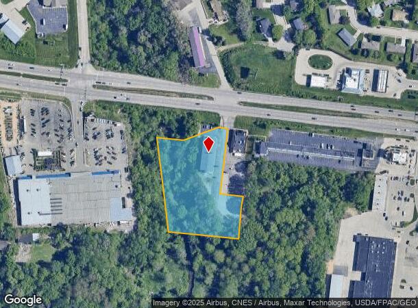 2730 Dodge St, Dubuque, IA Parcel Map