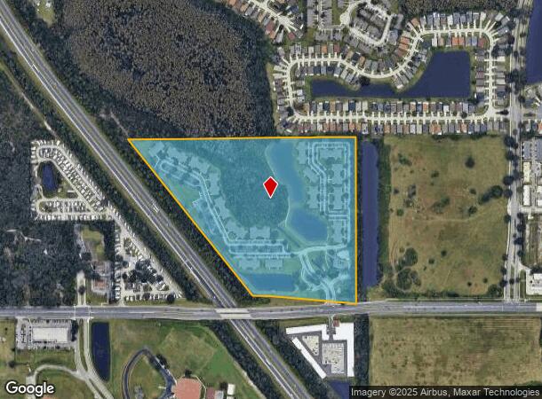  1400 Bass Slough Cir, Kissimmee, FL Parcel Map