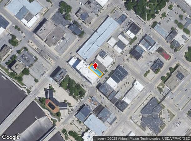  211 E 4Th St, Waterloo, IA Parcel Map