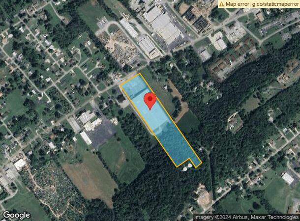  1427 W Main St, Greeneville, TN Parcel Map