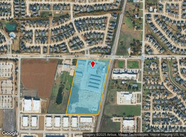365 W Prosper Trl, Prosper, TX Parcel Map