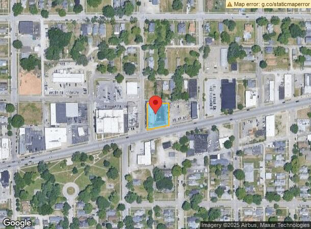  1500 Wabash Ave, Terre Haute, IN Parcel Map