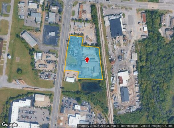  1515 S Church St, Murfreesboro, TN Parcel Map