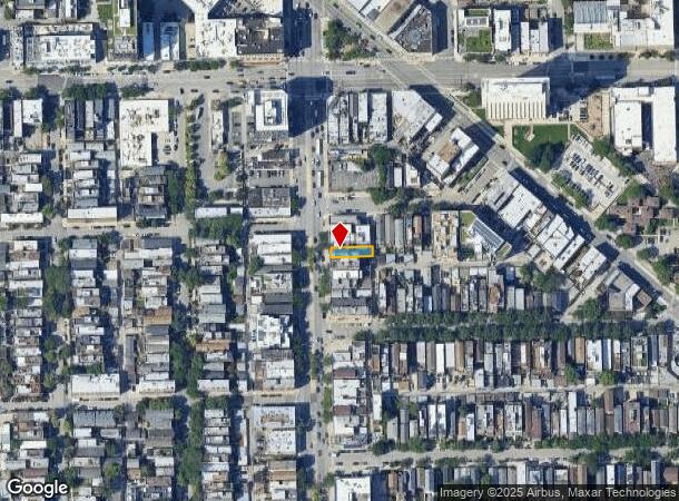  1117 N Ashland Ave, Chicago, IL Parcel Map