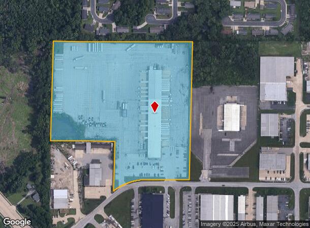  4320 Merchant Rd, Fort Wayne, IN Parcel Map