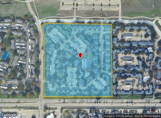  6300 Roundrock Trl, Plano, TX Parcel Map