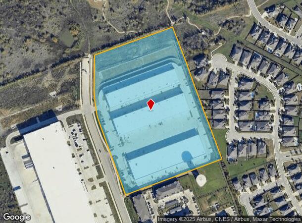 1303 Blue Ridge Dr, Georgetown, TX Parcel Map