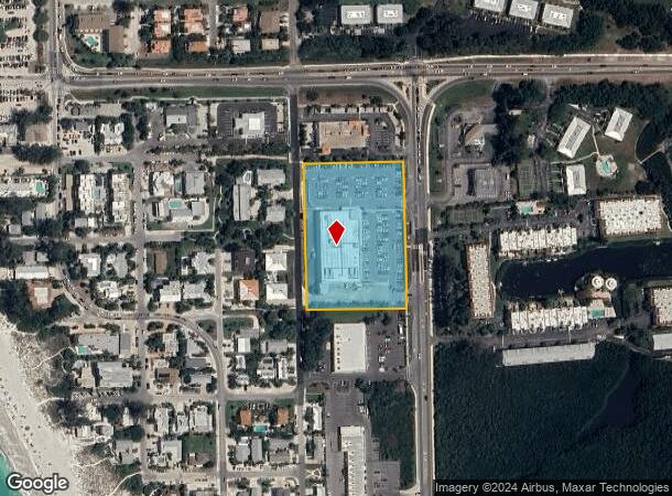  3900 E Bay Dr, Holmes Beach, FL Parcel Map