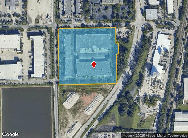 1700 Nw 15Th Ave, Pompano Beach, FL Parcel Map
