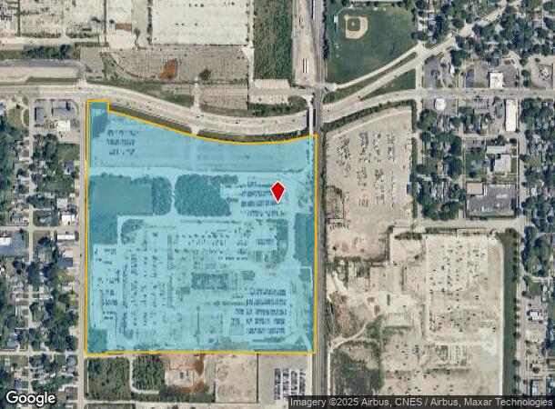  2801 W Saginaw St, Lansing, MI Parcel Map