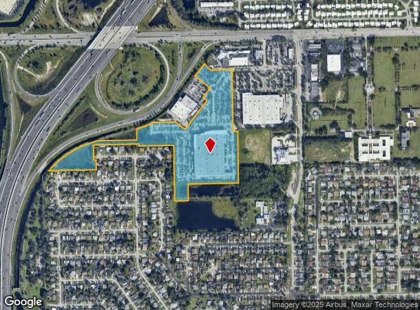  350 W Copans Rd, Pompano Beach, FL Parcel Map