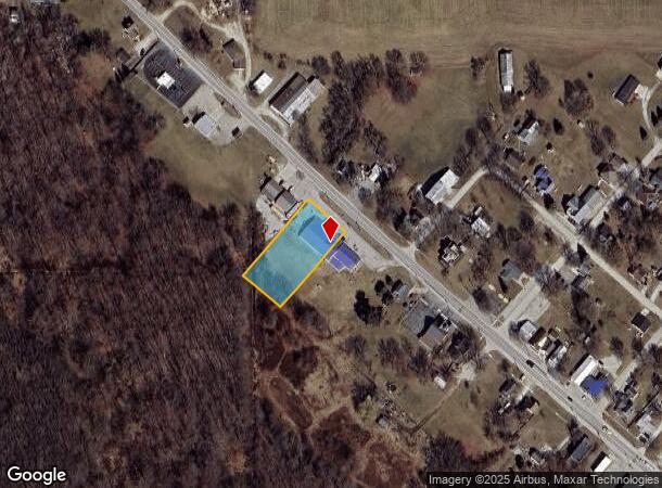 1110 S Us Highway 33, Wolflake, IN Parcel Map