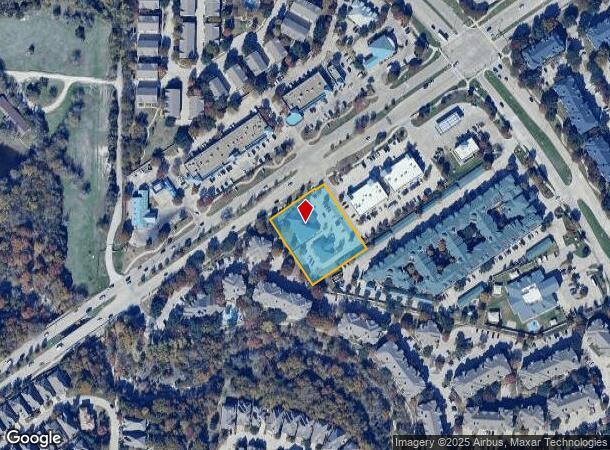  4110 E Renner Rd, Richardson, TX Parcel Map