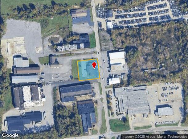  418 S Cascade St, New Castle, PA Parcel Map