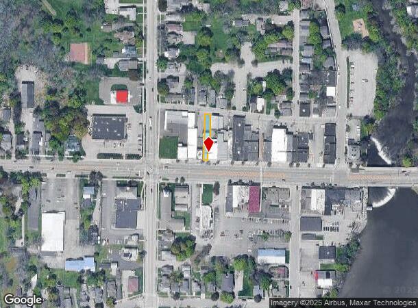 62 Main St, Le Roy, NY Parcel Map