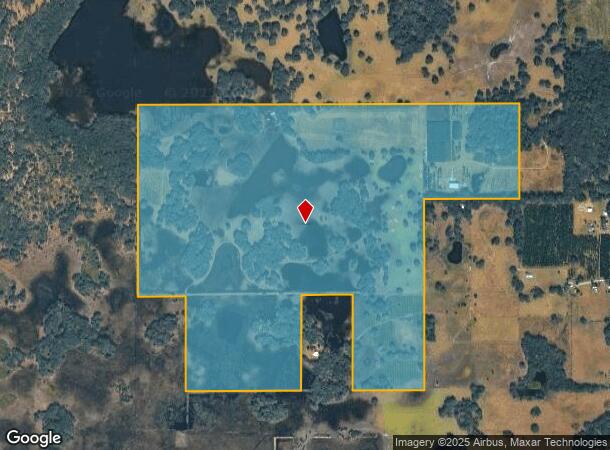  26700 Bent Fork Rd, Dade City, FL Parcel Map