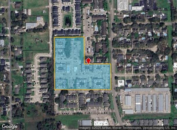 3602 Burke Rd, Pasadena, TX Parcel Map