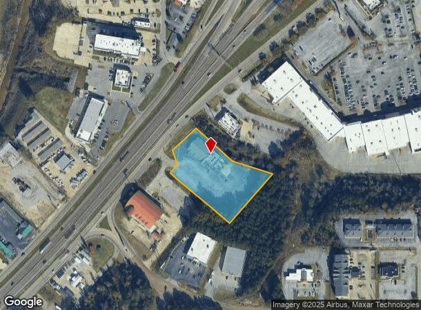  207 S Frontage Rd, Meridian, MS Parcel Map