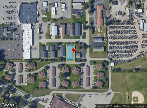 2668 Edward St, Jenison, MI Parcel Map