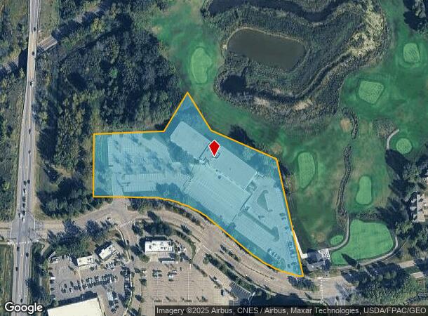 1107 Hazeltine Blvd, Chaska, MN Parcel Map