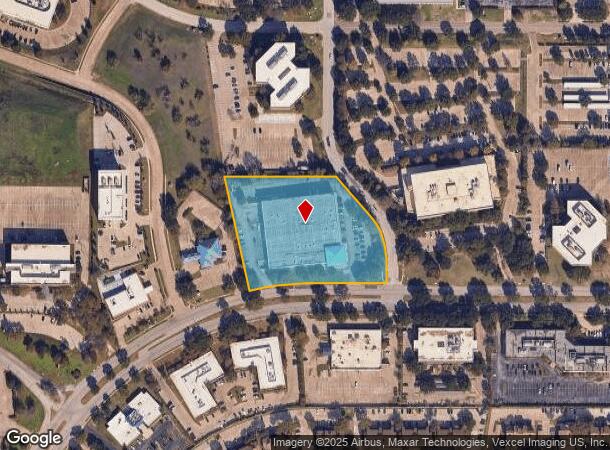 1329 W Walnut Hill Ln, Irving, TX Parcel Map