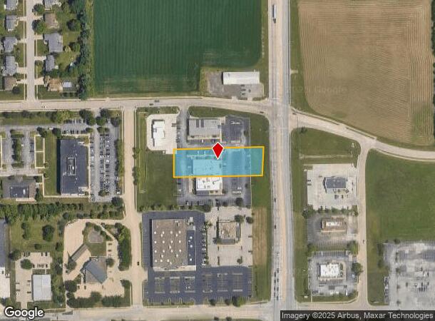 849 S Route 51, Forsyth, IL Parcel Map