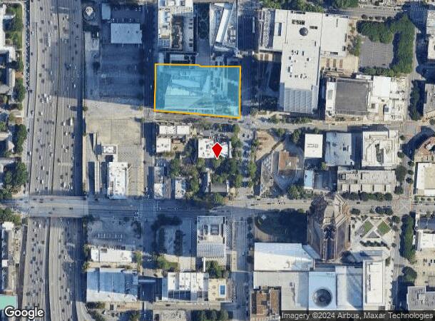  650 W Peachtree St Nw, Atlanta, GA Parcel Map