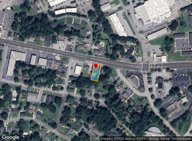  1203 W Poinsett St, Greer, SC Parcel Map