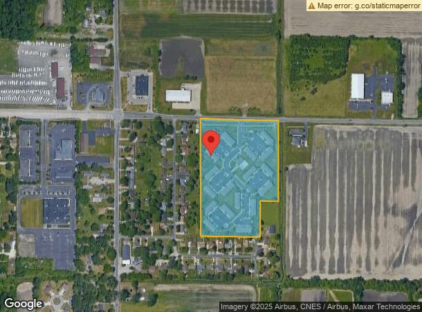  1300 Tittabawassee Rd, Saginaw, MI Parcel Map