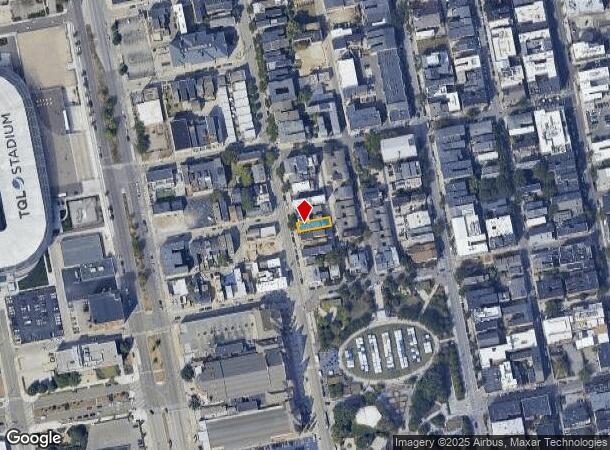  1416 Elm St, Cincinnati, OH Parcel Map