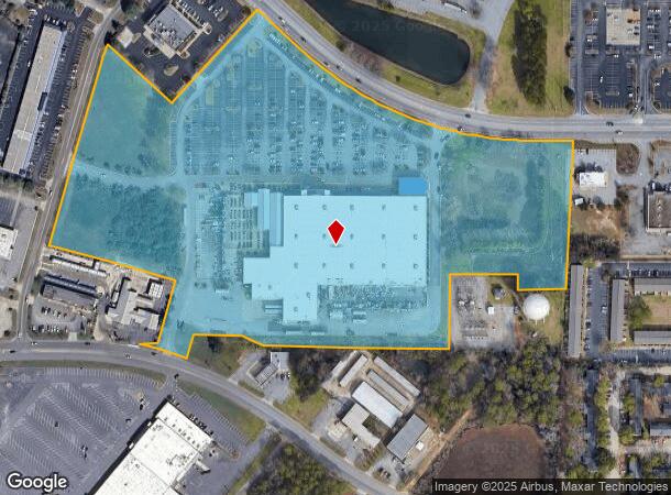  1200 N Westover Blvd, Albany, GA Parcel Map