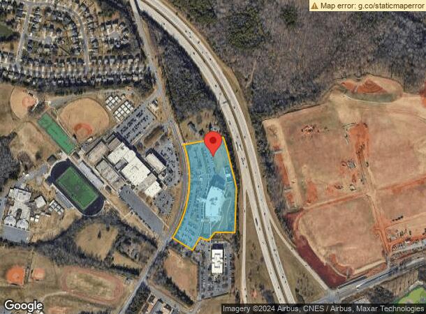  4300 Sandy Porter Rd, Charlotte, NC Parcel Map