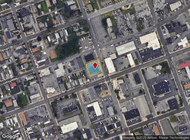 708 N 18Th St, Allentown, PA Parcel Map
