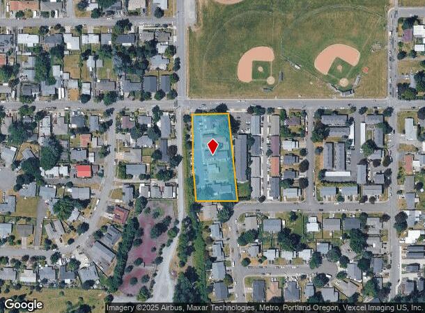 406 E 9Th St, Newberg, OR Parcel Map
