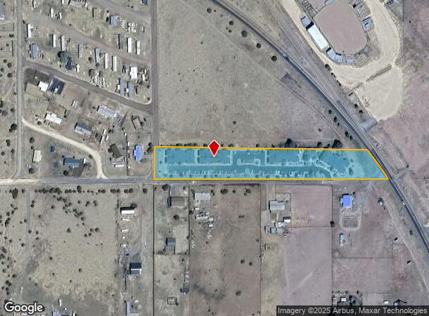 1872 E E Dr, Eagar, AZ Parcel Map