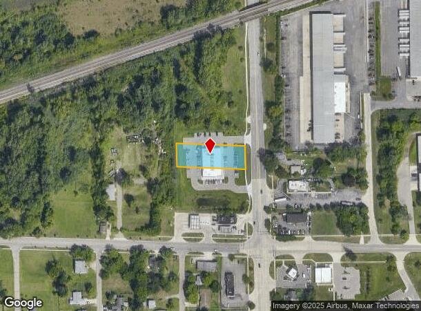 10912 Wayne Rd, Romulus, MI Parcel Map