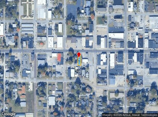  1515 Walnut St, Murphysboro, IL Parcel Map