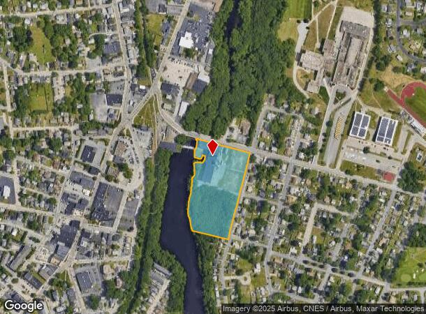  33 Factory St, West Warwick, RI Parcel Map