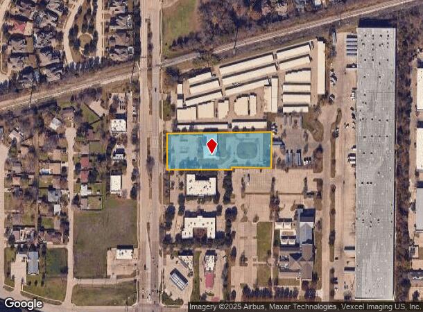 848 S Denton Tap Rd, Coppell, TX Parcel Map