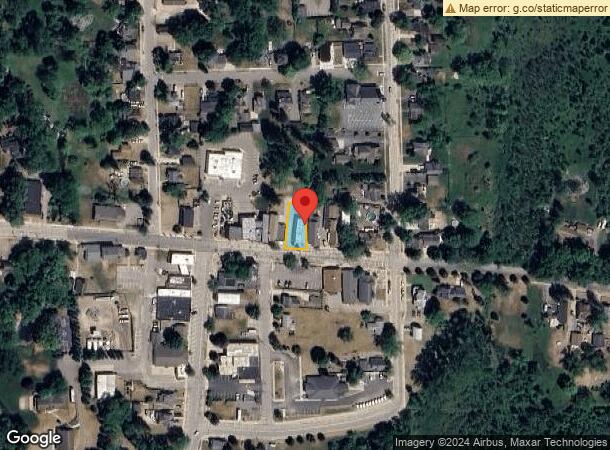  449 Mill St, Ortonville, MI Parcel Map