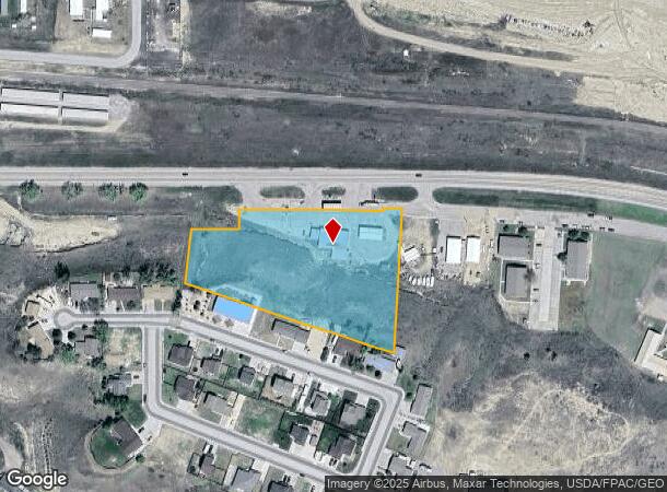  393 E Birch St, Glenrock, WY Parcel Map