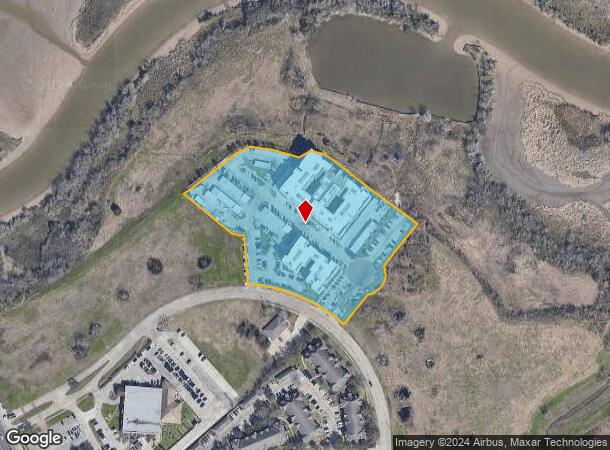  350 N Wesley Dr, League City, TX Parcel Map