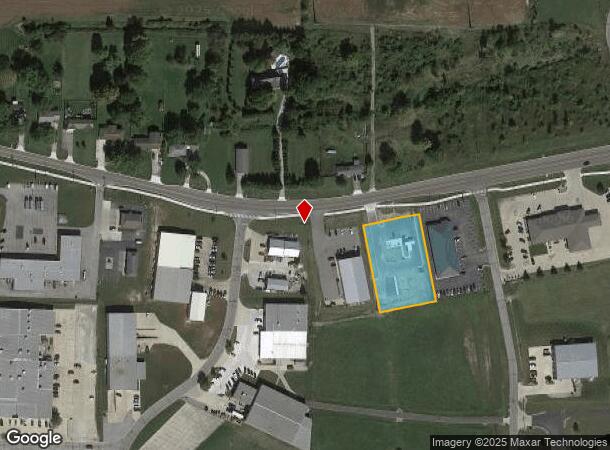  710 E Albion St, Avilla, IN Parcel Map