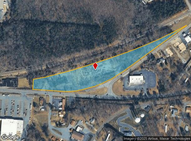  500 Us Highway 70 E, Hildebran, NC Parcel Map