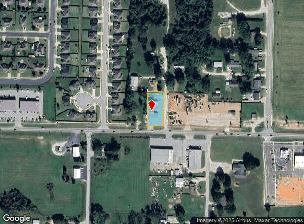 123 Ellis Ln, Pea Ridge, AR Parcel Map