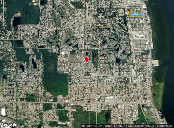  209 Ojibway Ave, Titusville, FL Parcel Map